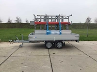 2022 anssems psx-2 2500kg plateauwagen incl. steigermaterialen - afbeelding 4 van  11