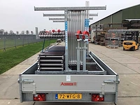2022 anssems psx-2 2500kg plateauwagen incl. steigermaterialen - afbeelding 10 van  11
