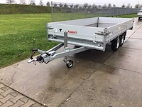2022 anssems psx2 2500kg plateauwagen aanhangwagen
