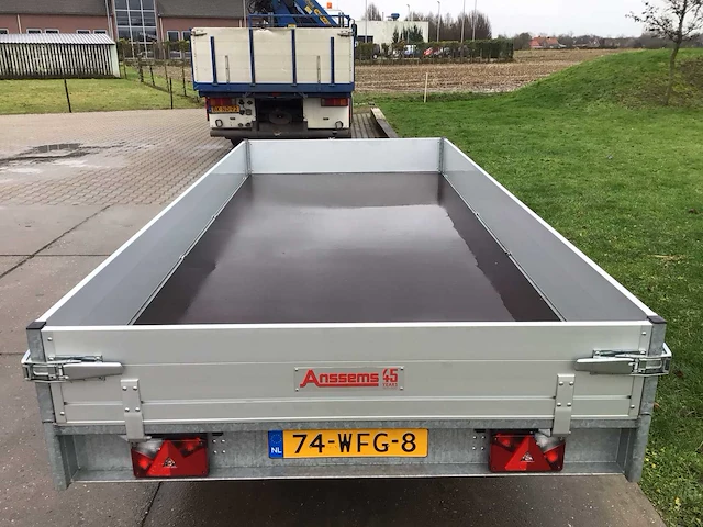 2022 anssems psx2 2500kg plateauwagen aanhangwagen - afbeelding 5 van  8