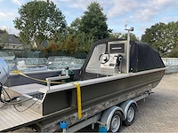 2022 arynboats joy 700 aluminium visboot met trailer - afbeelding 12 van  30