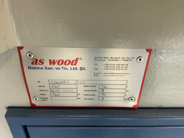 2022 as wood canary plus sloten boormachine - afbeelding 6 van  11