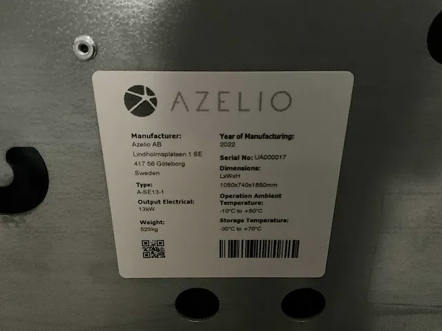 2022 azelio a-se13.1 sterling motor met generator - afbeelding 10 van  10