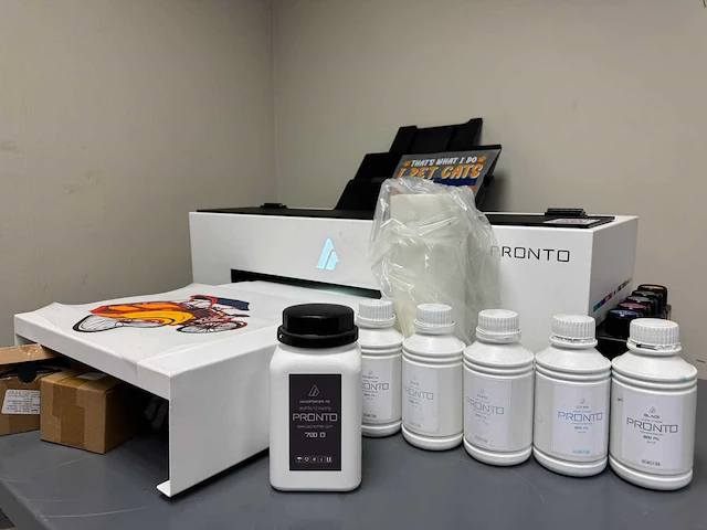 2022 azon pronto a3 professionele dtf printer + dtf-oven - afbeelding 11 van  24