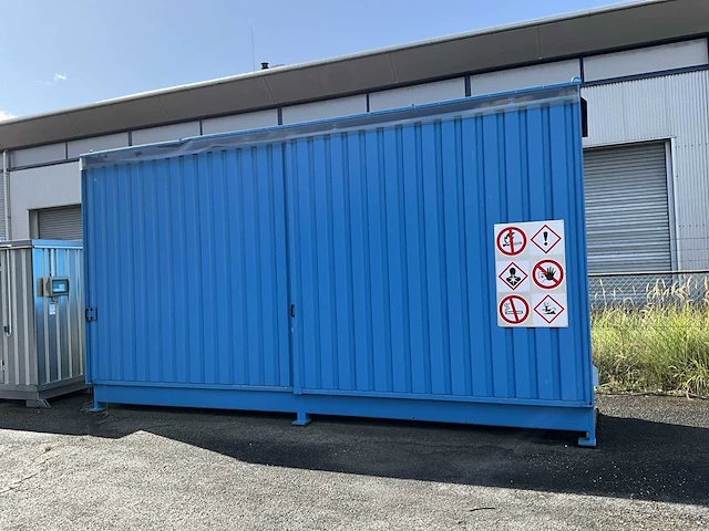 2022 bauer cen 59-2 ibc chemie opslagcontainer - afbeelding 2 van  4