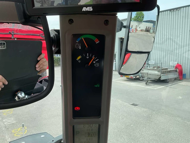 2022 case ih maxxum 150 cvx tractor - 589 uur - afbeelding 9 van  68