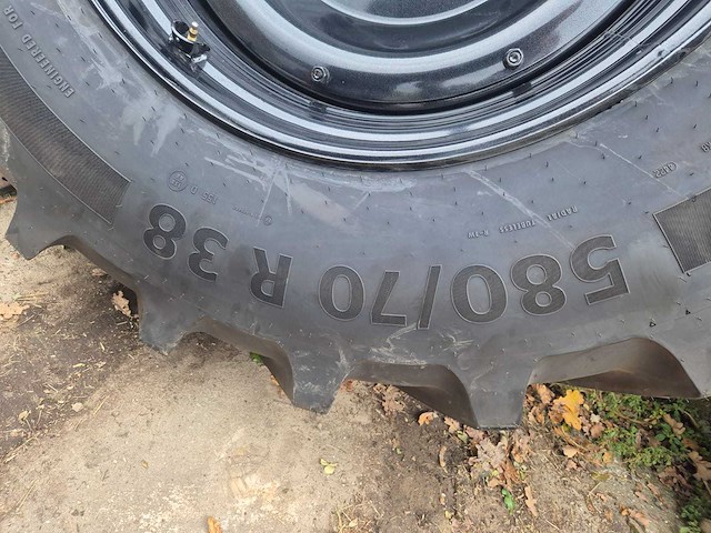 2022 continental compleet set tractor 70 band met velg nieuw - afbeelding 3 van  8