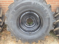 2022 continental compleet set tractor 70 band met velg nieuw - afbeelding 6 van  8