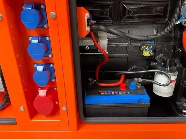 2022 daewoo dagfs-25 25kva noodstroomaggregaat - afbeelding 6 van  19
