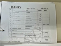 2022 danzy rzscf110-30 super critical co2-reaction plant - afbeelding 77 van  82
