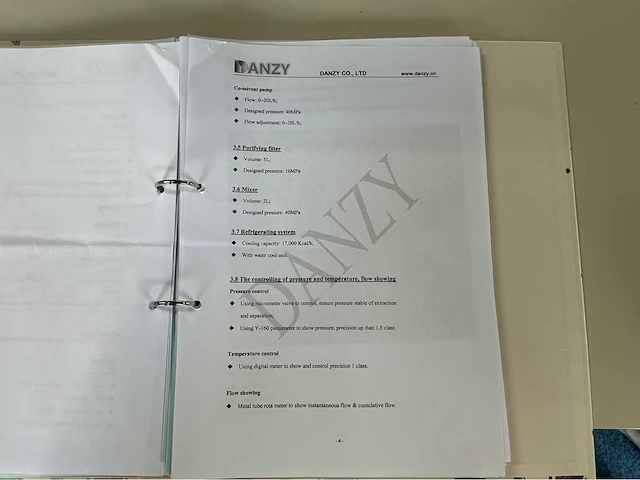 2022 danzy rzscf110-30 super critical co2-reaction plant - afbeelding 79 van  82