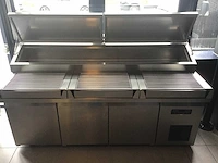 2022 desmon pizza prep koelwerkbank