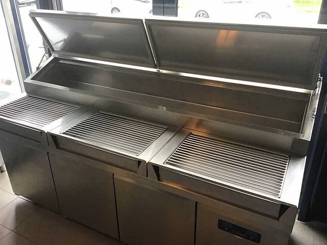 2022 desmon pizza prep koelwerkbank - afbeelding 5 van  7