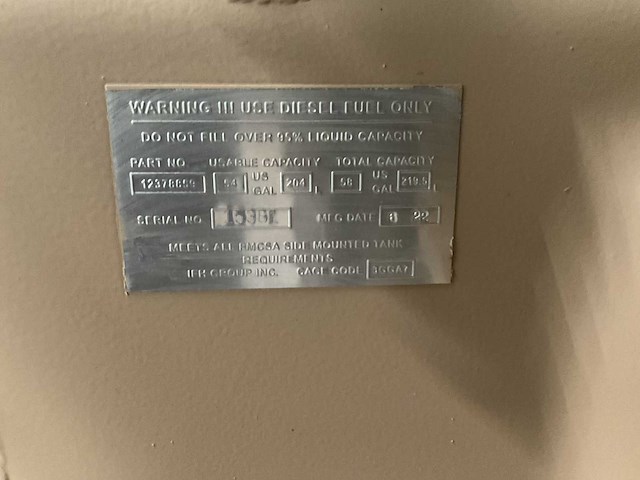 2022 diesel tank - afbeelding 7 van  7