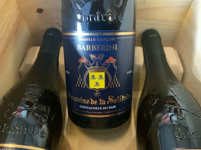2022 domaine de la solitude barberini blanc witte wijn (9x) - afbeelding 1 van  4