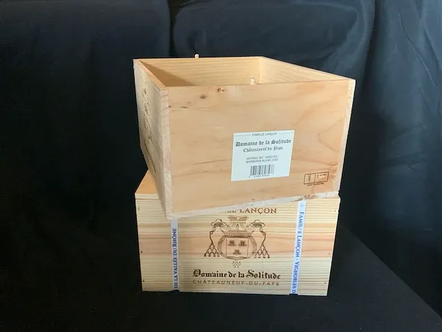 2022 domaine de la solitude barberini blanc witte wijn (9x) - afbeelding 3 van  4