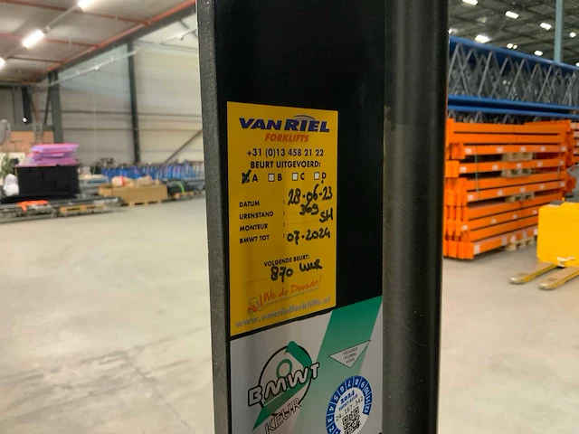 2022 doosan rb25jw-9 reach truck - afbeelding 51 van  55