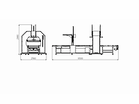 2022 edda spinner 1500s bn horizotal stretch wrapping machine - afbeelding 18 van  25