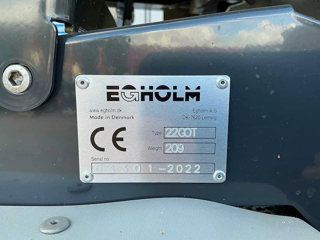 2022 egholm 22 got grascontainer met bladzuigslang - afbeelding 9 van  17