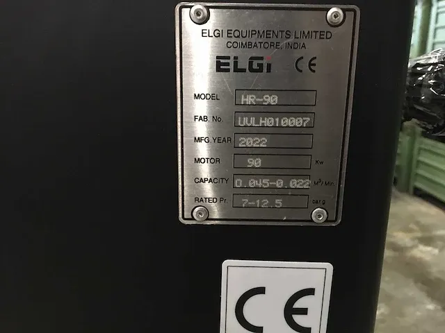 2022 elgi hr 90-p heat recovery system - afbeelding 8 van  11