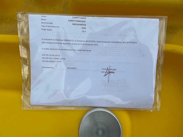 2022 emiliana serbatoi brandstof opslagtank - afbeelding 3 van  12
