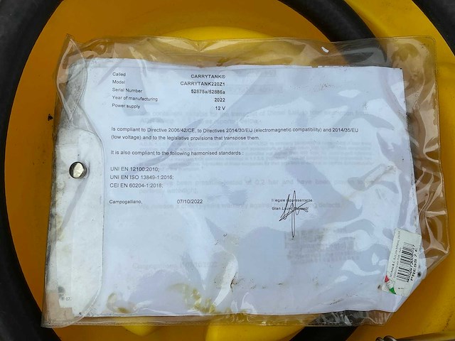 2022 emiliana serbatoi brandstof opslagtank - afbeelding 2 van  11