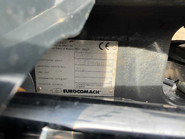2022 eurocomach 18zt minigraafmachine - afbeelding 24 van  30