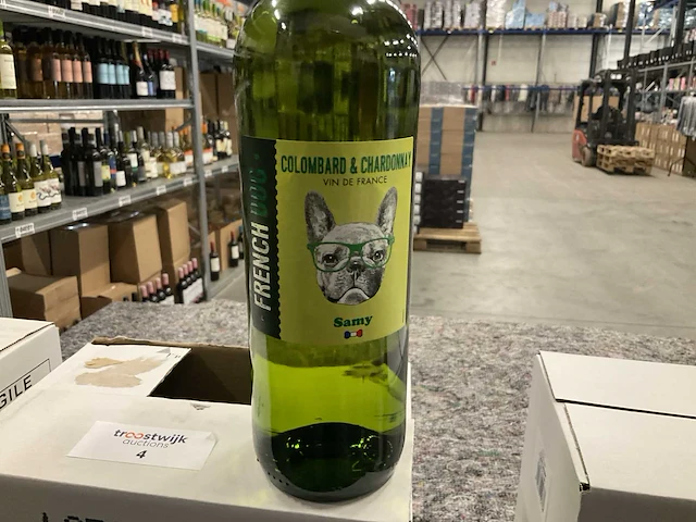 2022 french dog witte wijn (54x) - afbeelding 1 van  4