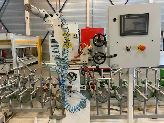 2022 glotech gpw350 profile wrapping line - afbeelding 2 van  19