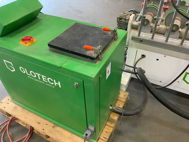 2022 glotech gpw350 profile wrapping line - afbeelding 10 van  19