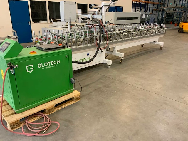 2022 glotech gpw350 profile wrapping line - afbeelding 12 van  19