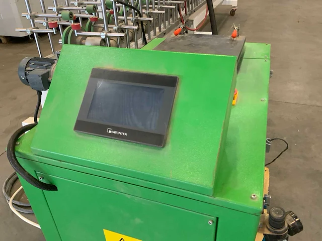 2022 glotech gpw350 profile wrapping line - afbeelding 14 van  19