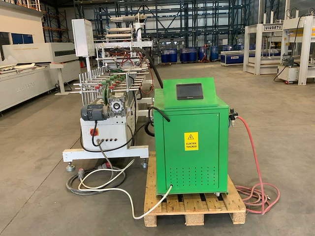 2022 glotech gpw350 profile wrapping line - afbeelding 15 van  19