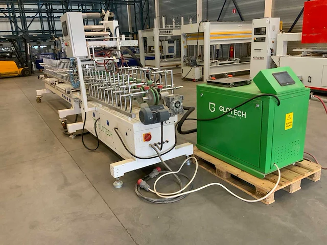 2022 glotech gpw350 profile wrapping line - afbeelding 16 van  19