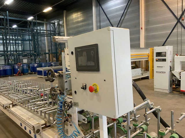 2022 glotech gpw350 profile wrapping line - afbeelding 19 van  19