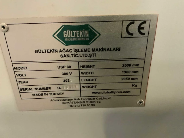2022 gültekin ulubatu usp 80 fineerpers - afbeelding 5 van  12