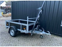 2022 hapert amigo aanhangwagen bakwagen enkelas met kraan