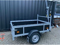 2022 hapert amigo aanhangwagen bakwagen enkelas met kraan - afbeelding 3 van  6
