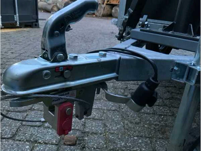 2022 hapert amigo aanhangwagen bakwagen enkelas met kraan - afbeelding 4 van  6