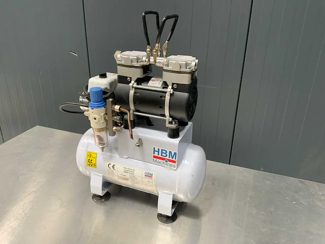 2022 hbm low-noise oil-free luchtcompressor mini - afbeelding 2 van  4