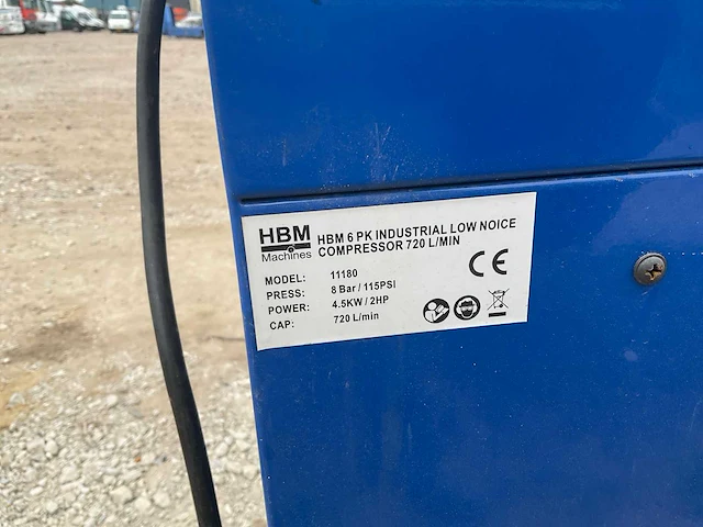 2022 hbm machines 11180 compressor - afbeelding 8 van  9