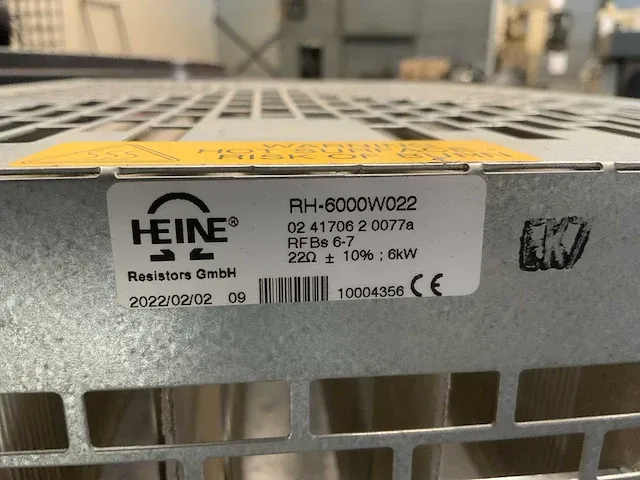 2022 heine rh-6000w022 elektrische verwarming - afbeelding 8 van  8