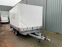 2022 henra 27b tandemasser aanhangwagen met huif (32-wgl-8)