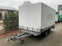 2022 henra 27b tandemasser aanhangwagen met huif (32-wgl-8) - afbeelding 4 van  11