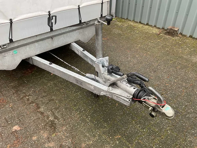 2022 henra 27b tandemasser aanhangwagen met huif (32-wgl-8) - afbeelding 11 van  11