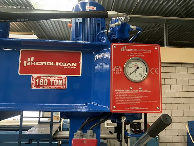 2022 hidroliksan workshop hydraulic press hydraulische pers - afbeelding 9 van  14