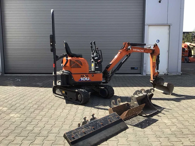 2022 hitachi zx10u-6 minigraafmachine - afbeelding 8 van  11