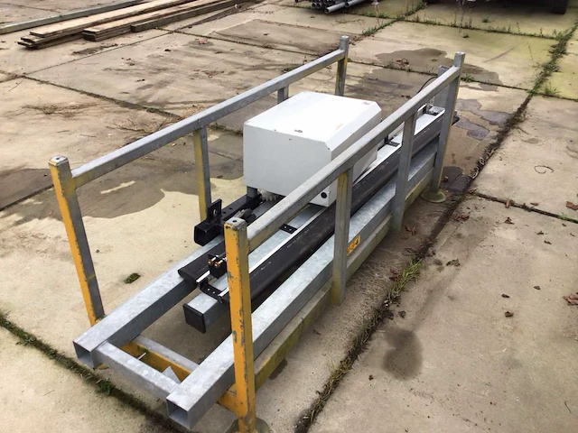 2022 hw eco-liner aluminium vrijdragende elektrische schuifpoort - afbeelding 5 van  6