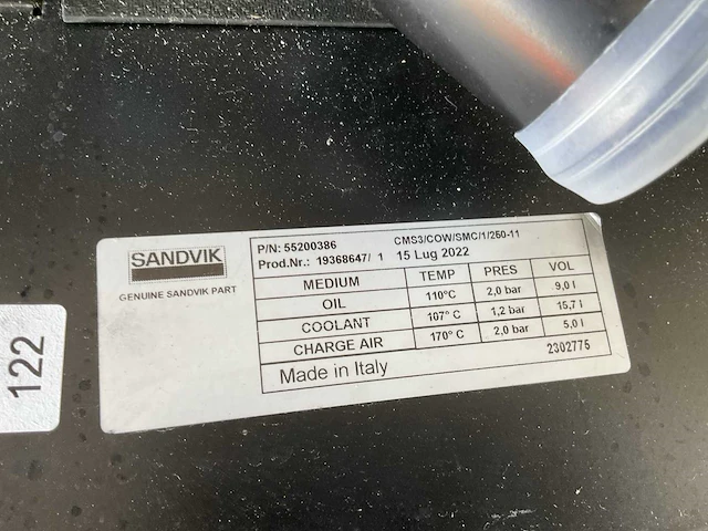 2022 hydac vrx cms3/cow/smc/1/250-11 koeler - afbeelding 7 van  10