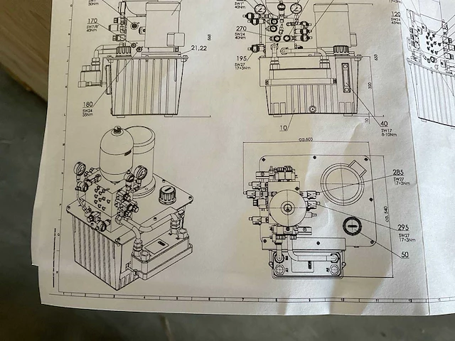 2022 hydrac mf 300 hydrauliek aggregaat module - afbeelding 9 van  19